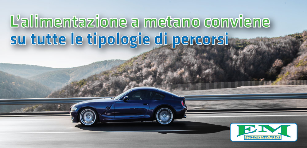 L’alimentazione a metano conviene su tutte le tipologie di percorsi